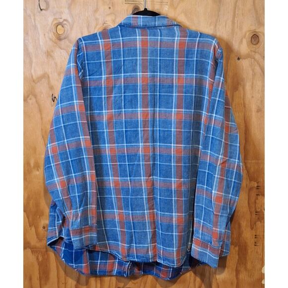 Lucky Brand Shirt Women's 3X Indigo Blue Classic Coastal Cowgirl BohoWestern - Picture 4 of 8